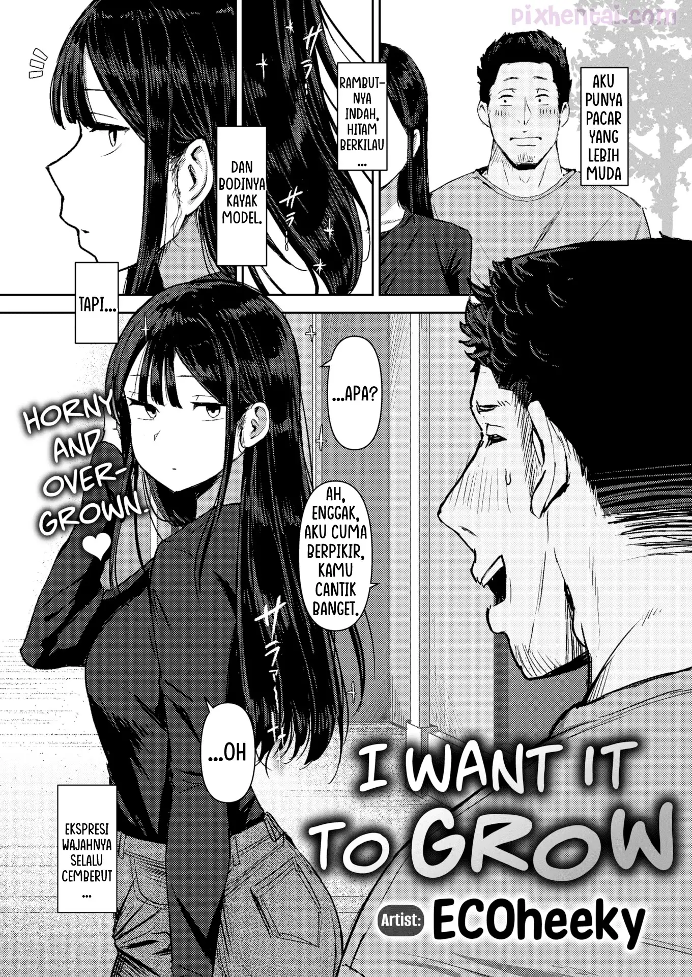 Komik hentai xxx manga sex bokep Horny and Overgrown 1